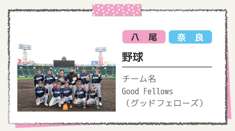 野球（八尾・奈良）