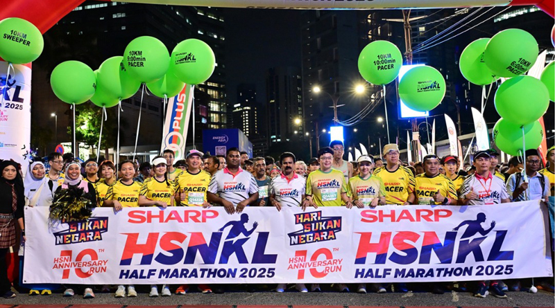 シャープ・マレーシアがHSNKL 2025マラソンを開催しました！