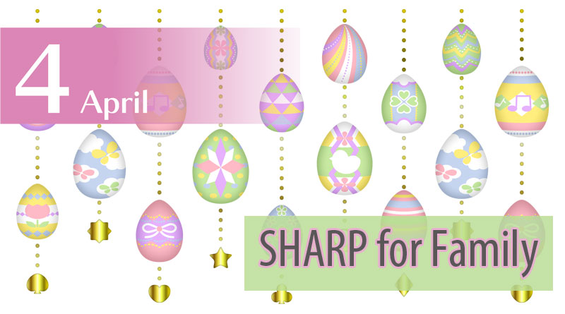4月のSHARP for Family