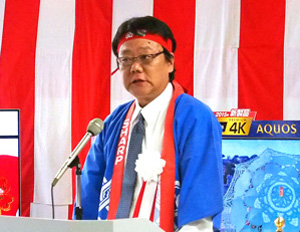 国内営業本部 宮永本部長