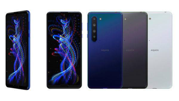 IGZO液晶を搭載する5Ｇスマートフォン「AQUOS R5G」（3月25日より発売中）