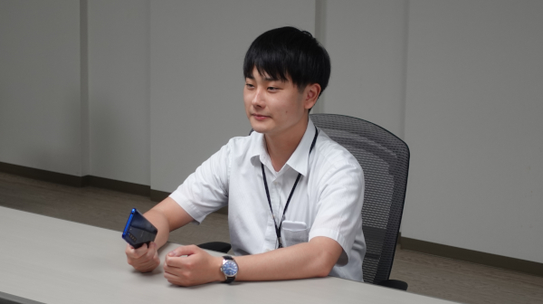 8Kカメラについて語る漆館さん