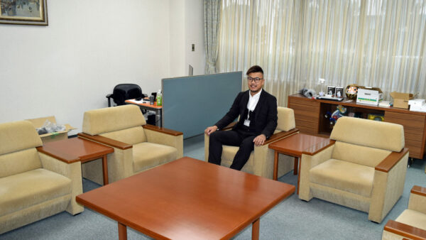 シャープ天理でのオフィス（インタッチ 松本さま）