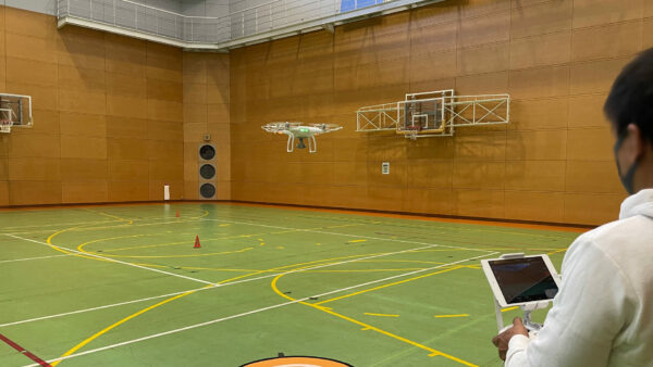 シャープ天理の体育館での講習の様子